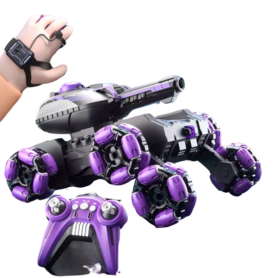 Tanque musical LED de 6 ruedas - Imagen 3