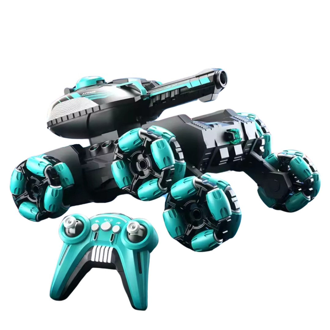 Tanque musical LED de 6 ruedas - Imagen 2