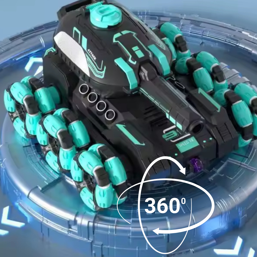 Tanque musical LED de 6 ruedas - Imagen 5