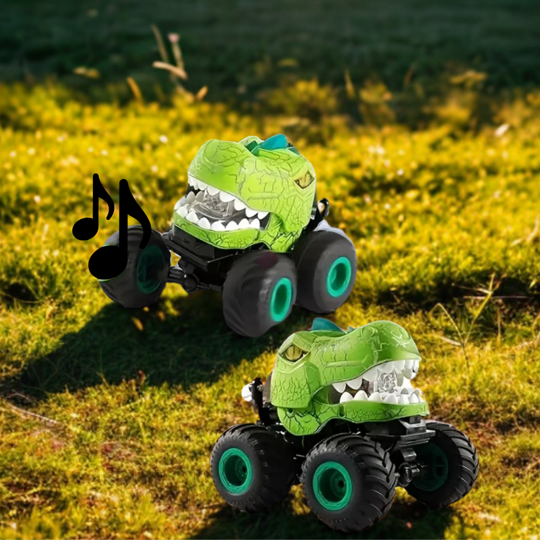 Coche teledirigido «Dinosaurio» con humo y luces - Imagen 7