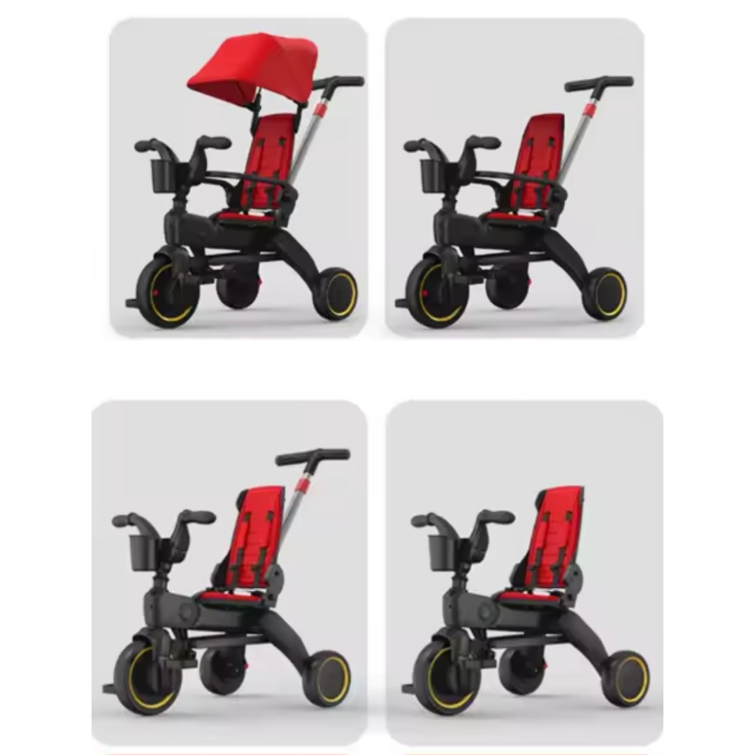 Triciclo multifuncional para niños y bebés - Imagen 9