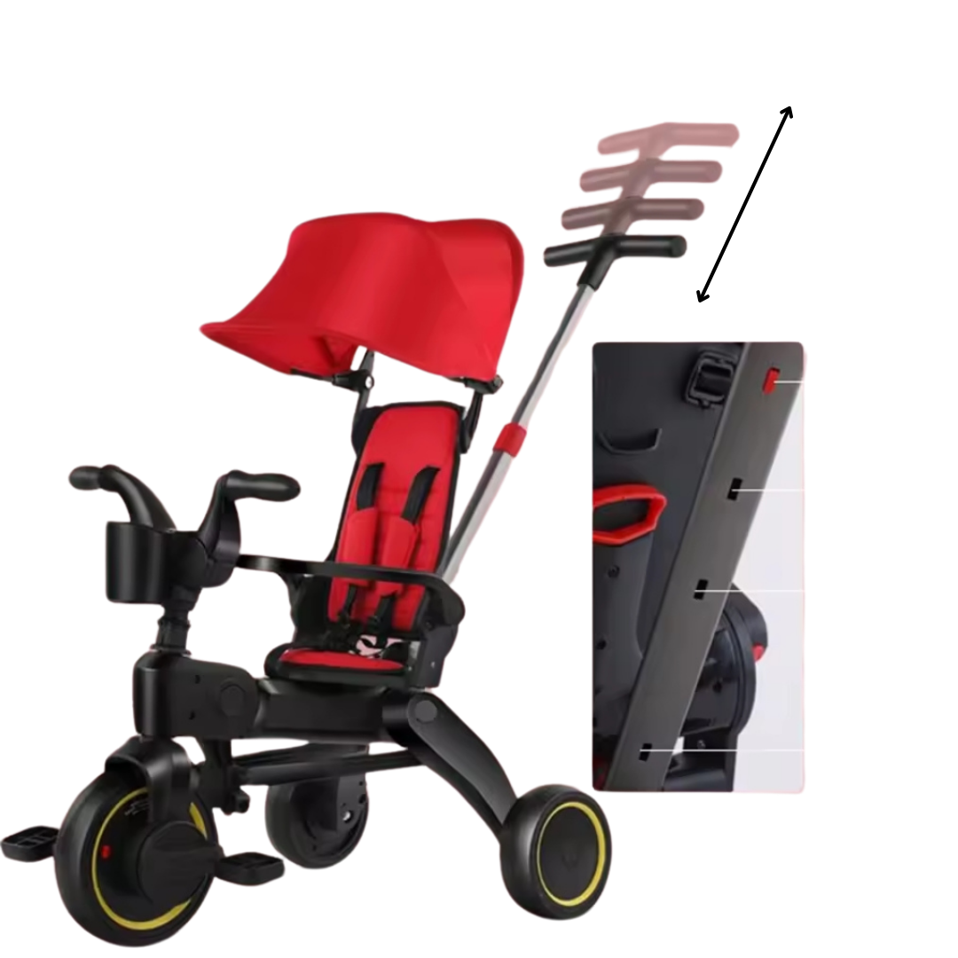 Triciclo multifuncional para niños y bebés - Imagen 7