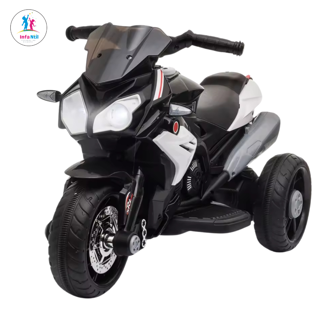 Moto Eléctrica Infantil +3 Años con Bocina Musical
