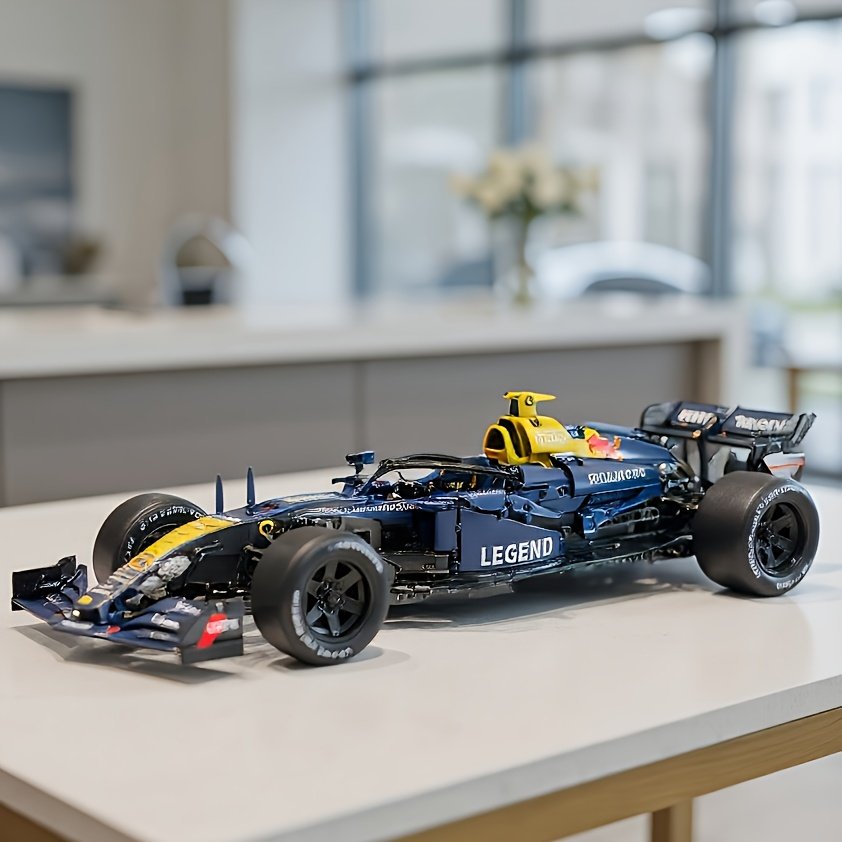 Modelo de bloques de construcción de coches de carreras Oracle Red Bull Racing - Imagen 3