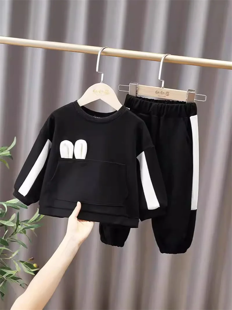 Conjuntos de moda con lazo para niños - Imagen 4