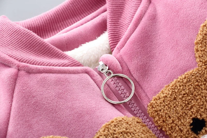 Conjunto de tres piezas otoño-invierno para bebé - Imagen 4