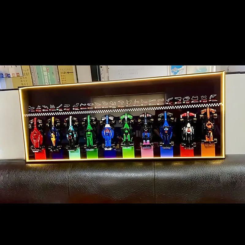 Panel de pared para 10 coches LEGO Speed Champions Ultimate Fórmula 1 - Imagen 7