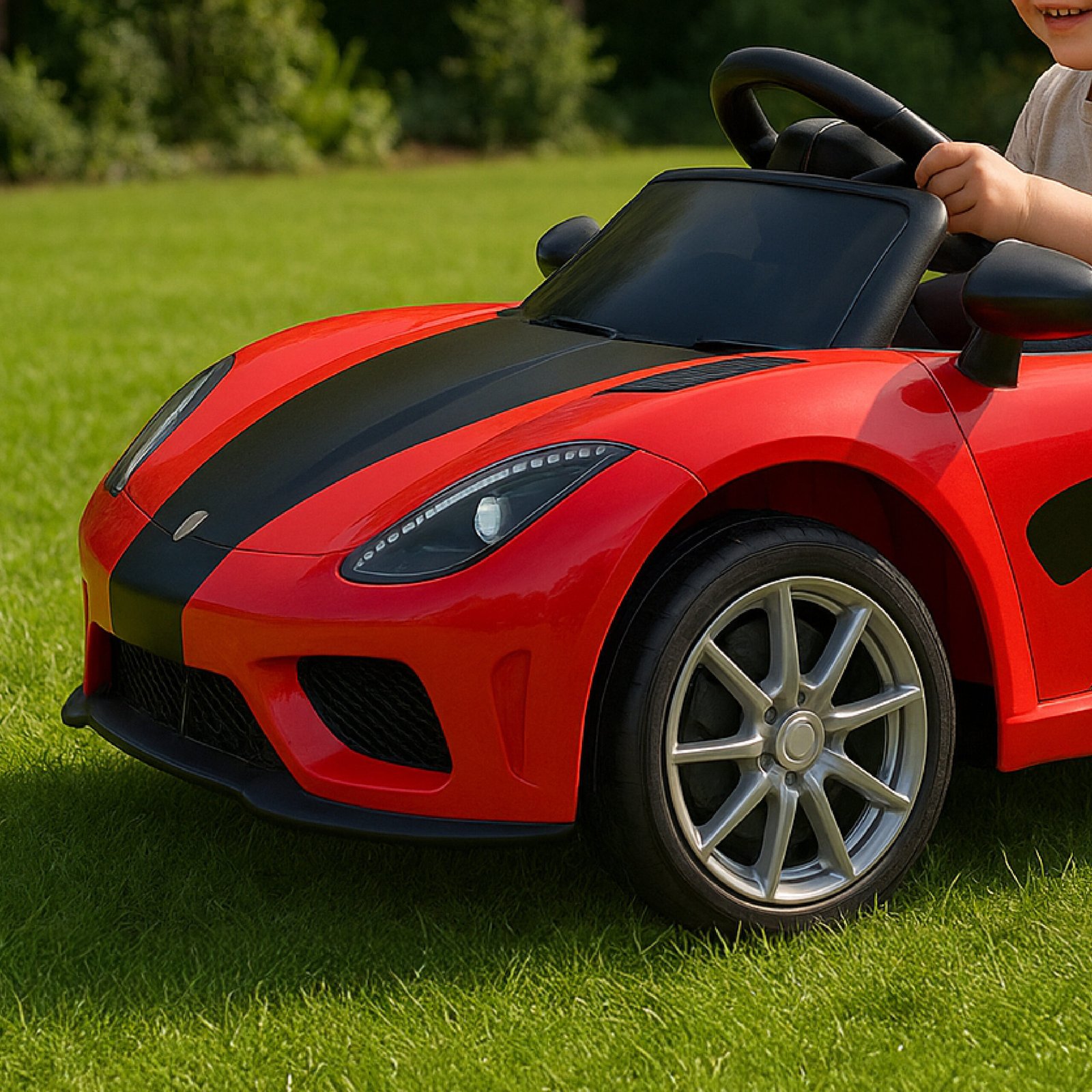 Coche eléctrico infantil con control remoto para niños de 1 a 4 años - Imagen 14