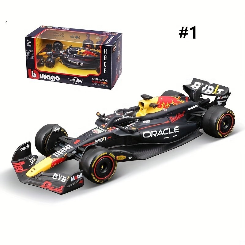 Maqueta coleccionable del coche de carreras de Fórmula 1 Burago Red Bull RB20, escala 1:43 - Imagen 2